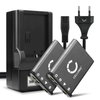 2x Batteri 700mAh+ Laddare