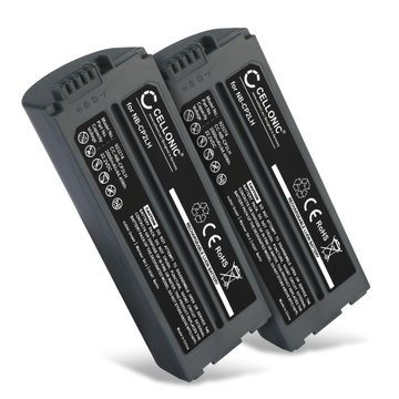 2x Batteri för Canon Selphy CP1500, CP1300, CP1200, CP1000, CP910, CP900, CP810, CP800, CP780, CP510 2000mAh från CELLONIC