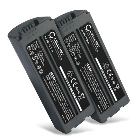 2x Batteri för Canon Selphy CP1500, CP1300, CP1200, CP800, CP810 NB-CP2LH NB-CP2L (2000mAh, 22.2V) från CELLONIC