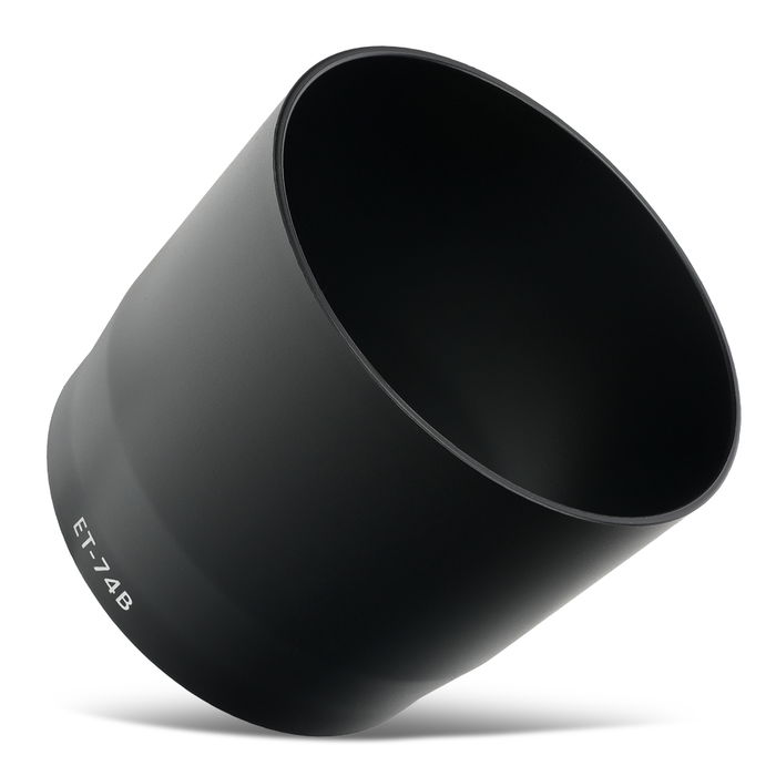 Canon RF 100-400mm F5.6-8 IS USM linsskydd - Motljusskydd ET-74B - solskydd/motsolsskydd för mindre lens flare