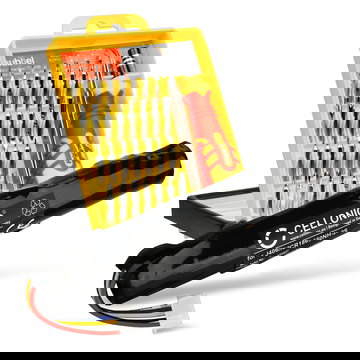 Batteri för Bang & Olufsen BeoPlay A2, Bang & Olufsen BeoLit 17, Bang & Olufsen BeoLit 15 3400mAh + skruvmejsel-set från CELLONIC