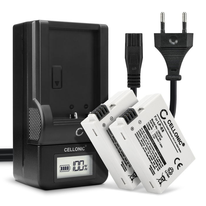 2x Canon EOS 650D Batteri