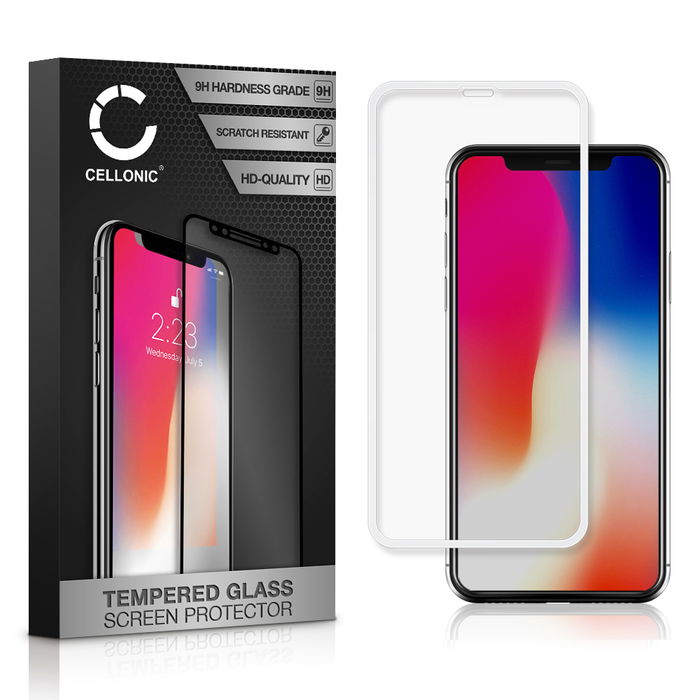 0,33mm Displayskydd / skärmskydd för Apple iPhone 11 Pro / iPhone X / iPhone Xs- mobil, 9H 3D Full Cover, Full Glue - smartphone-skyddsglas, screen protector