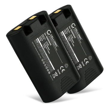 menge_mfb] S0895840,W002856 Batteri för trådlös DYMO LabelManager 360D, 420P, Rhino 4200, 5200, 3M PL200 skrivare - lång batteritid och hög 1600mAh kapacitet - Laddningsbart ersättningsbatteri eller reservbatteri för etikettskrivare, fotoskrivare, label m