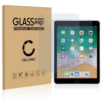 2x 0,33mm Displayskydd för surfplatta / skärmskydd för Apple iPad Air 2 / iPad Pro 9.7" / iPad 5 / iPad 6 tablet - 2.5D 9H, Full Glue skyddsglas, screen protector