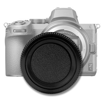 Kameralock / Body cap för Nikon Z fc, Z5, Z6, Z6 II, Z7. Z7 II, Z 50 systemkamera - Bajonett linsskydd / skyddskåpa / Nikkor Z Mount cover - effektivt skydd mot smuts för ditt kamerahus