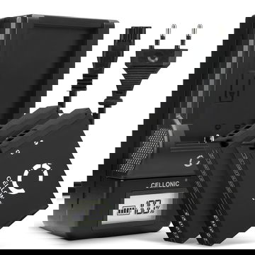 2x LP-E12 Camera Battery + Charger Set for Canon EOS M50, EOS M100, EOS 100D, PowerShot SX70 HS 820mAh Replacement Battery LC-E12 LCD Smart Charger