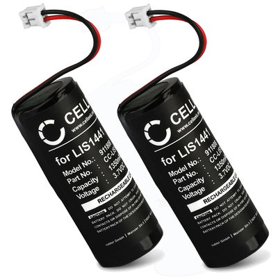 2x ersättningsbatteri LIS1441 för Sony PS3 / PS4 Move Motion Controller, Playstation Move gamingkonsol - hög kapacitet om 1350mAh för lång batteritid - batteri för spelkonsol / konsolbatteri