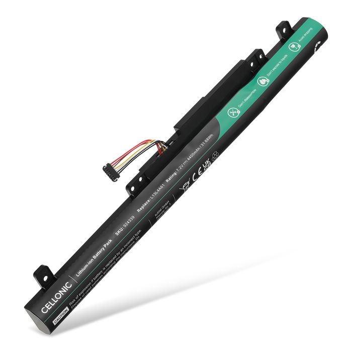 Batteri för Lenovo Flex 2 14, Flex 2-14D, Flex 2-15, Flex 2-15D 7.2V 4400mAh från CELLONIC