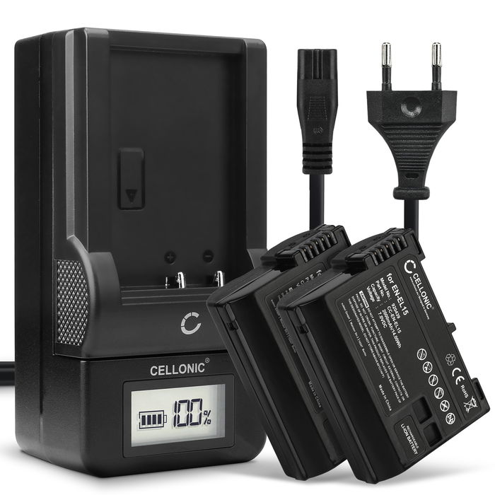 2x Nikon Coolpix 5400 Batteri