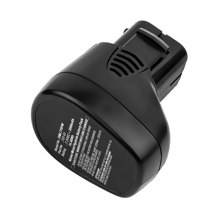subtel 757-01 batteri för Dremel Multipro 7700-01, 7700-02 trådlösa verktyg med 7.2V, 2Ah och NiMH