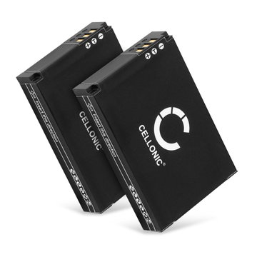 2x FXDC02 72-011-00 Batteri för Drift Ghost S, Ghost S HD, HD Ghost digitalkamera, 1750mAh Kamera-ersättningsbatteri med lång batteritid