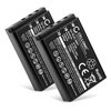 2x Batteri 1400mAh