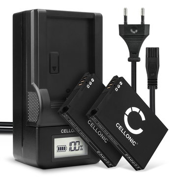 2x Batteri för Samsung WB1100f WB200f WB250f WB350f WB500 WB550 WB700 WB750 WB800f WB850f WB2100 EX2f L100 kamera med hög 1050mAh kapacitet + laddare för uppladdningsbara kamerabatterier