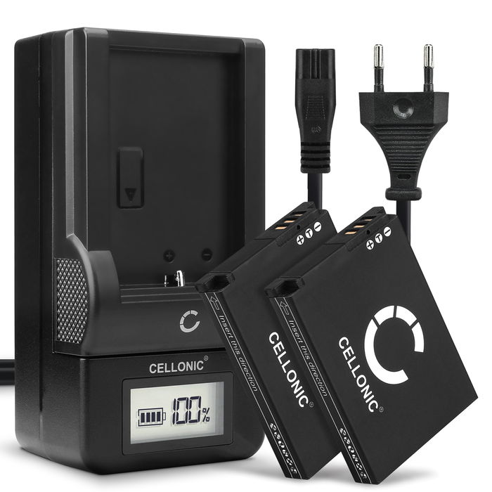 2x Samsung WB1100F Batteri