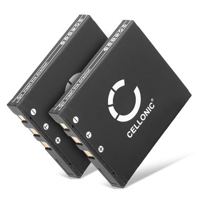 2x D-LI8 D-LI85 Batteri för Pentax Optio S6 S7 S5i S5z S5n S4 S4i S SV SVi WP WPi W10 W20 A10 A20 A30 A36 A40 Optio X T20 T10 E65 Optio L20, 850mAh Kamera-ersättningsbatteri med lång batteritid