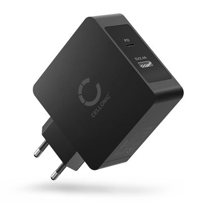 USB Laddare för mobiltelefon surfplatta högtalare med USB PD Power Delivery 30W - 5.4A USB Snabb Laddare Väggladdare för uttag USB Power Adapter