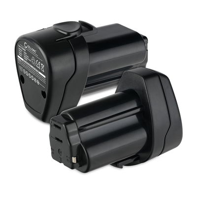 2x CELLONIC 6.25439, 625439000 batteri för Metabo Powermaxx BS/ BS Basic/ BS Quick/ BS Quick Pro/ ASE, KPA 10.8 600 trådlösa verktyg med 10.8V, 1.5Ah och Li Ion