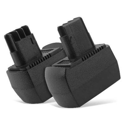 2x CELLONIC 6.25473, 6.25474, 6.02151.50 batteri för Metabo BZ 12 SP, BSZ 12,BS12 SP, BSZ 12 Impuls, SSP12,ULA 9.6-18, BSZ12 Premium trådlösa verktyg med 12V, 3Ah och NiMH