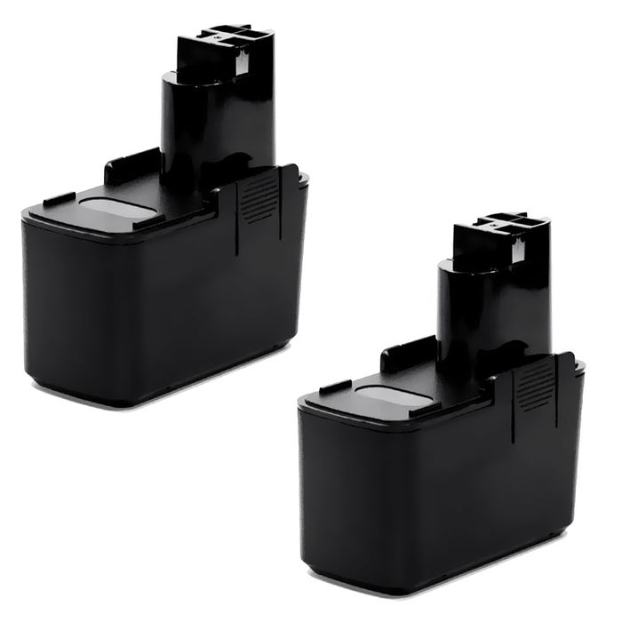 2x Batteri Bosch GSR 12VES-2 3Ah