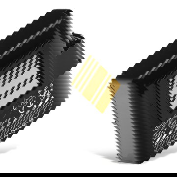 menge_mfb] P1023901 Batteri för trådlös Zebra QLN220, QLN320, Zebra ZQ500, ZQ510, ZQ520, ZQ610 skrivare - lång batteritid och hög 2200mAh kapacitet - Laddningsbart ersättningsbatteri eller reservbatteri för etikettskrivare, fotoskrivare, label maker, prin