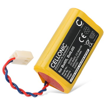 Battery for DAITEM DP8000, D14000, 700-21F, D14111X, D14621, D8111, D8904, DP8111, DP8111X, DP8211, DP8212, SH144AX, SH146AX, 260-21D, 701-21X, D14111 BatLi05 (5400mAh, 3.6V) by CELLONIC