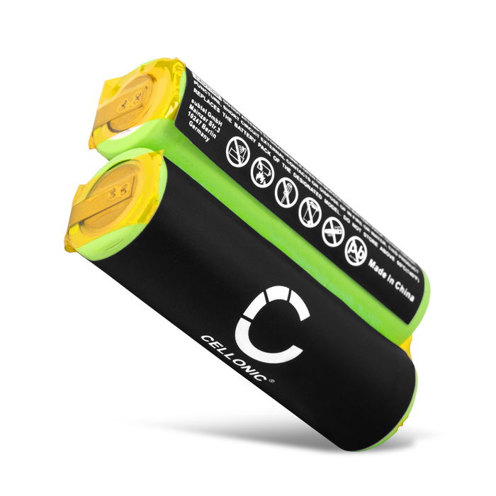 Philips HQ6705/HQ6707 Batteri 2.4V 2000mAh från subtel