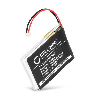 CELLONIC 361-00078-00 Ersättningsbatteri för Garmin Forerunner 920XT smartklocka, smartwatch & fitnesstracker med 300mAh