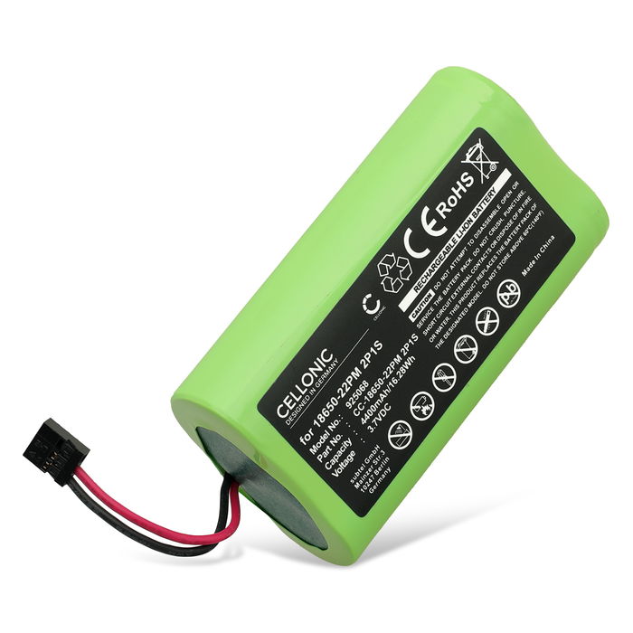 TRELOCK 22PM 2P1S Batteri 3.7V 4400mAh från subtel