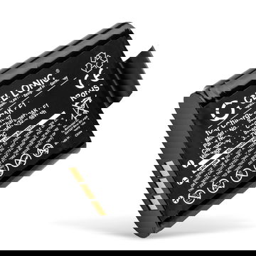 ChargePAK F1, F1 Batteri för PURE Avalon N5 / Evoke D4, D6, F4, H4, Jongo S3/S3X, S340b, Sensia 200D Connect - 8800mAh Laddningsbart ersättningsbatteri för radio