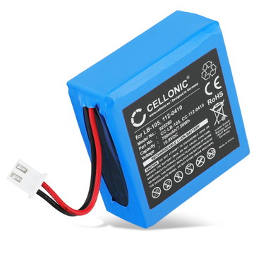 Batteri för Safescan 155i, 135i, 145ix, 165i, 165-S, 185-S, 155-S 112-0410, LB-105 (700mAh, 10.8V) från subtel