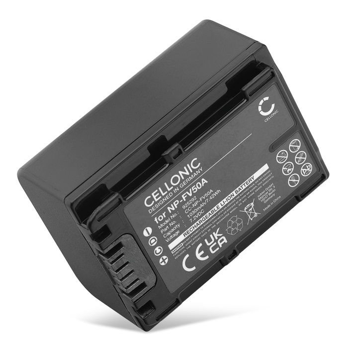 Sony HDR-CX130 Batteri 1030mAh från subtel