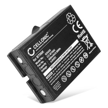 Ersättningsbatteri Ikusi 2303692, Ikusi BT06K för Ikusi transmitters kontroll med 600mAh kapacitet - optimerat för bl.a. Ikusi RAD-TS, Ikusi T70-1, Ikusi T70-2, Ikusi T71, Ikusi TM70 - kran-fjärrkontroll, controller för kran