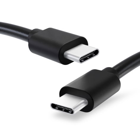 USB-C (Type-C) to USB-C Data Cable 1m for Motorola RAZR 60 Ultra; Moto G56; edge 60 pro, 70 from CELLONIC