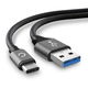USB-C (Type-C) to USB A Data Cable, 2m