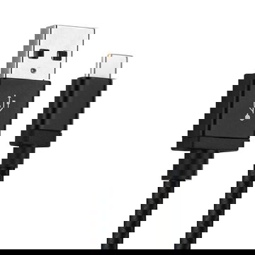 USB Data Cable for JBL Charge 4 Flip 5 Link Portable LIVE 300TWS Pulse 4 Clip 4 3A Charging Cable for Headphones / Headsets 1m File Transfer Nylon - Black