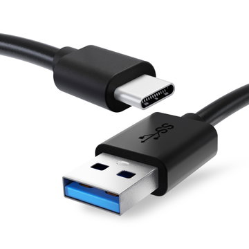 svart datakabel för Motorola Edge, Edge Plus, G7, G7 Plus, G7 Play, Moto G6, G7, G8, G8 Power, G9 Plus mobil & smartphone - 1m 3A för snabb överföring - PVC USB-sladd
