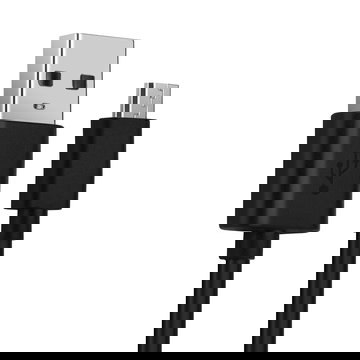 svart USB-kabel laddningskabel för ANKER SoundCore 1, 2, Mini 1, 2, Sport, Sport XL, Nano, Boost, Pro+ / A3143 / A7908 headset & hörlurar - 1m PVC 2A USB-sladd laddsladd