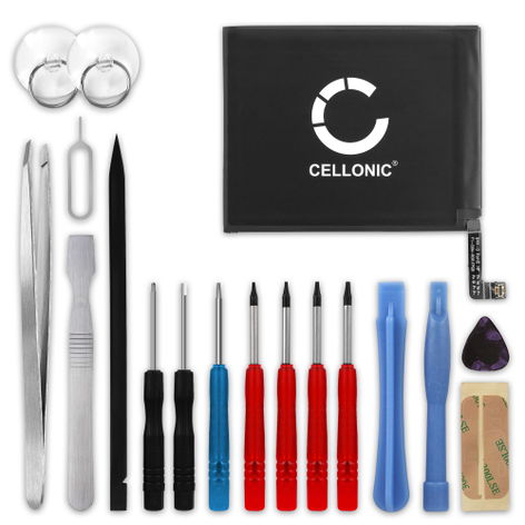 Batteri till Xiaomi Mi 9; M1902F1G; M1902F1A; M1902F1T BM3L (3200mAh, 3.85V) + verktygssats från CELLONIC