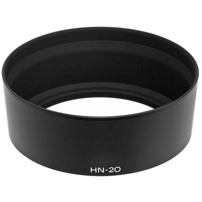 Ø 72mm Camera Ø 72mm Lens Hood for Universal Ø 72mm, Nikon HN-20 - Metal Screw-in Cylindrical / Round Lens Shade from CELLONIC
