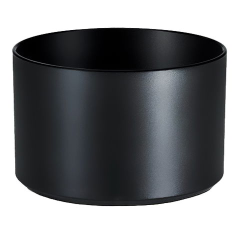Telephoto Lens Hood Universal 72mm – Cylindrical / Round, Plastic, Screw-in from CELLONIC – Canon EF 135mm f/2L USM, 180mm f/3.5L Macro USM