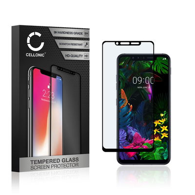 0,33mm Displayskydd / skärmskydd för LG G8s ThinQ- mobil, 9H 3D Case-friendly, Full Glue - smartphone-skyddsglas, screen protector