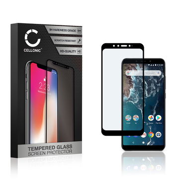 0,33mm Displayskydd / skärmskydd för Xiaomi Mi A2- mobil, 9H 3D Case-friendly, Full Glue - smartphone-skyddsglas, screen protector