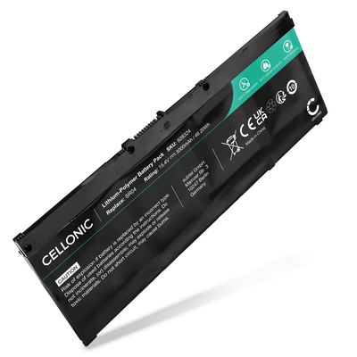 Battery for HP Pavilion 15, Omen 15, Omen 17, SR04XL 15.4V 3000mAh from CELLONIC