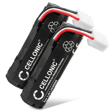2x Batteri för Ingenico Move 3500, 2500, IWL250 Bluetooth, IWL220, IWL252, IWL280, IWE280, IWL251, IWL255 F26401964, F26402274 (3400mAh, 3.7V) från CELLONIC