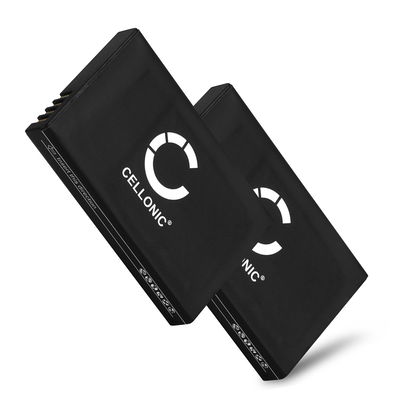 2x CELLONIC uppladdningsbart 84743424, ICP73048 batteri för Polycom KIRK 5020, KIRK 5040, Spectralink 7520, 7540, 7622, 7202, 7502, KIRK 5020 trådlös telefon - telefonbatteri, ersättningsbatteri