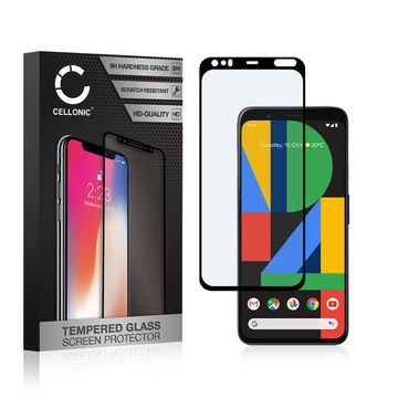 0,33mm Displayskydd / skärmskydd för Google Pixel 4 XL- mobil, 9H 3D Case-friendly, Full Glue - smartphone-skyddsglas, screen protector
