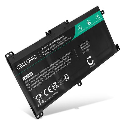 Batteri för HP Pavilion x360 14-BA Series, BK03XL, 916366-421 11.55V 3000mAh från CELLONIC