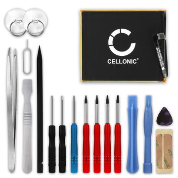 CELLONIC Phone Battery Replacement for Motorola One Vision + 17-Tool Phone Repair Kit - SB18C43602, KR40 3200mAh