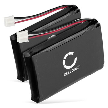 2x 131-0477, LB-205 Batteri för Safescan 6185 betalterminal , kortläsare , POS - 1200mAh Laddningsbart ersättningsbatteri eller reservbatteri